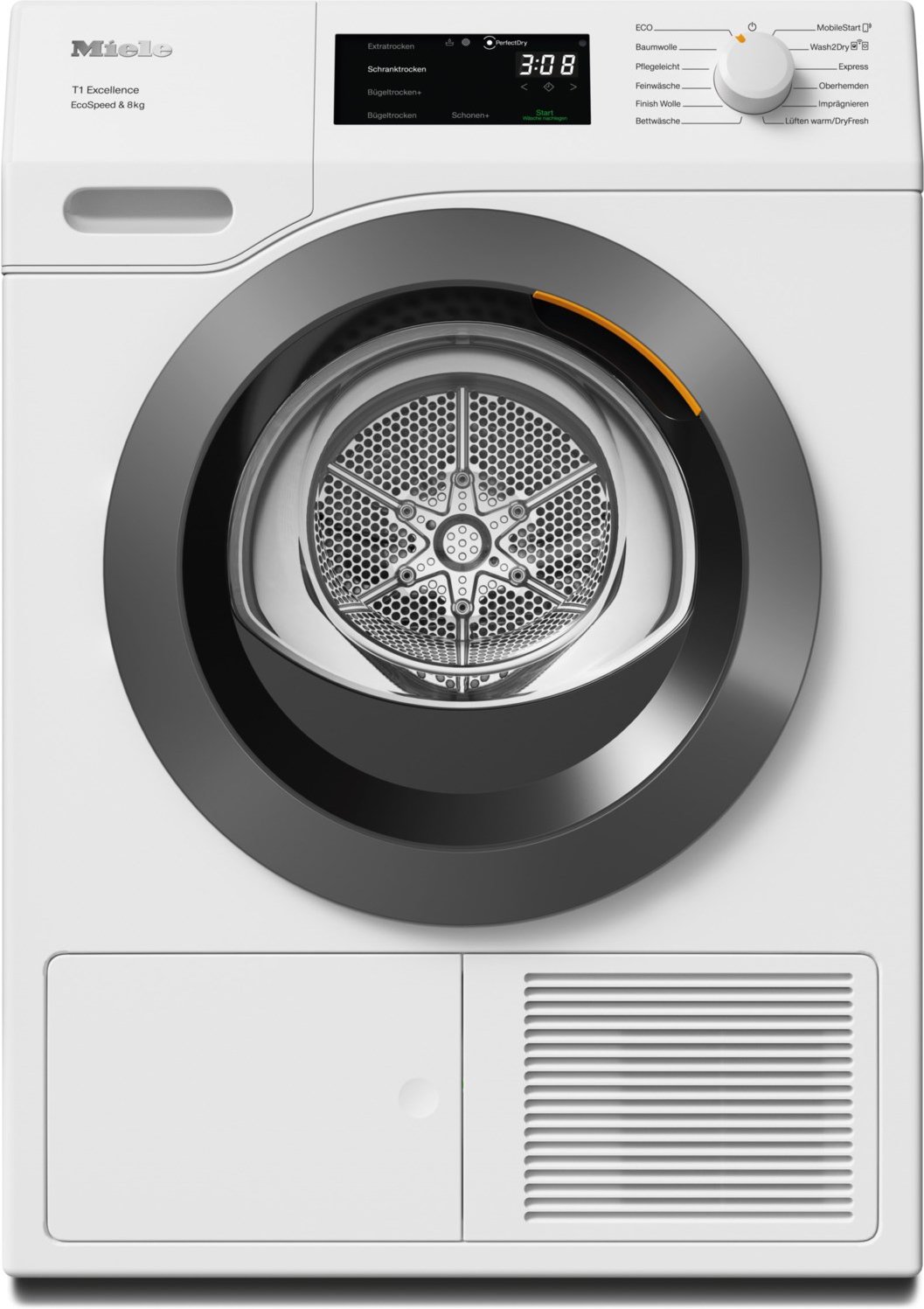 TEC 655 WP Wärmepumpentrockner lotosweiß