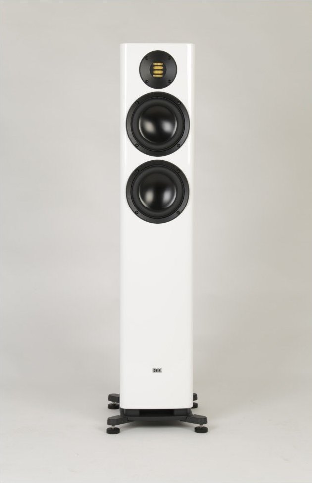 FS 287 /Stück Stand-Lautsprecher weiß hochglanz