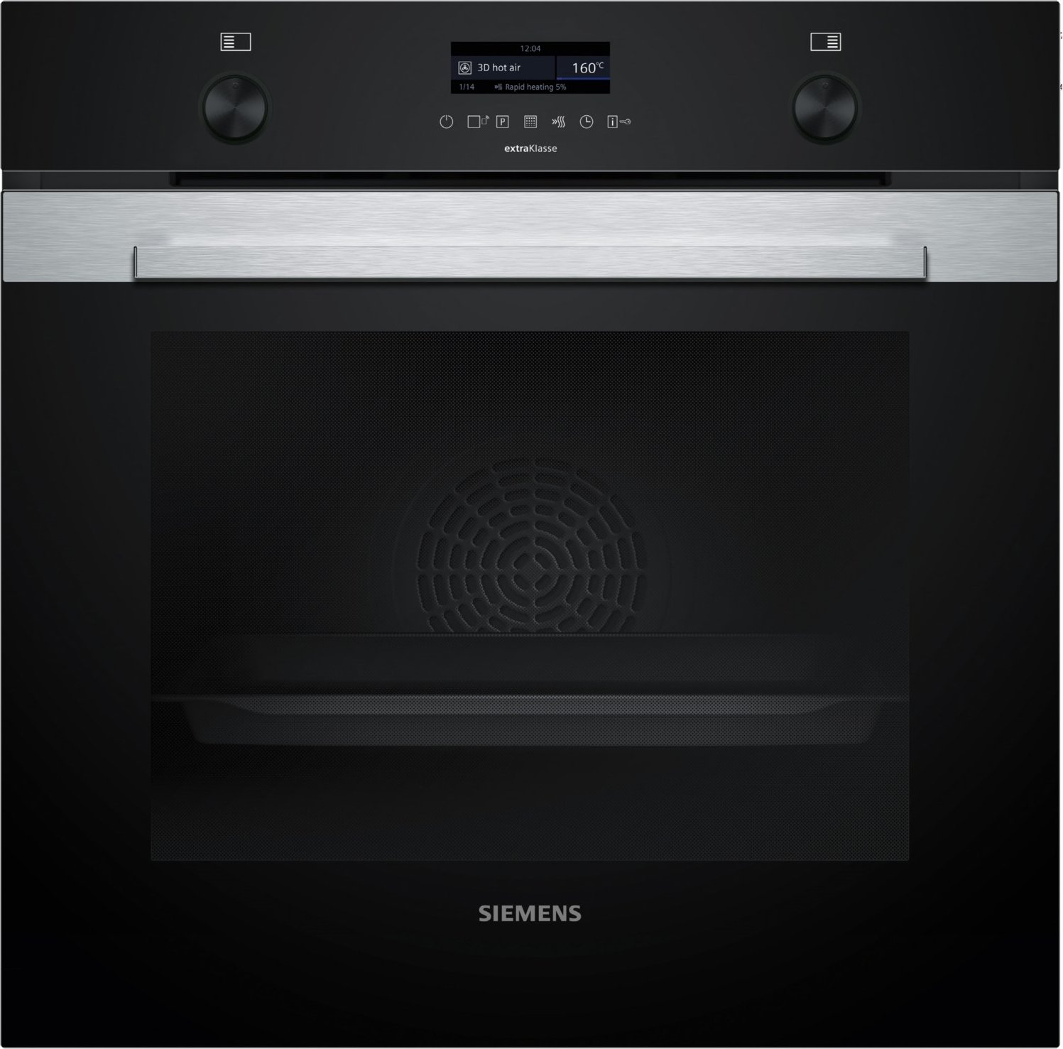 HQ379G6S7 Backofen mit Dampfunterstützung edelstahl