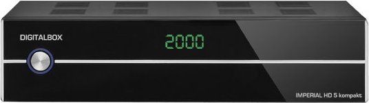 Imperial HD 5 Kompakt HDTV Sat-Receiver schwarz