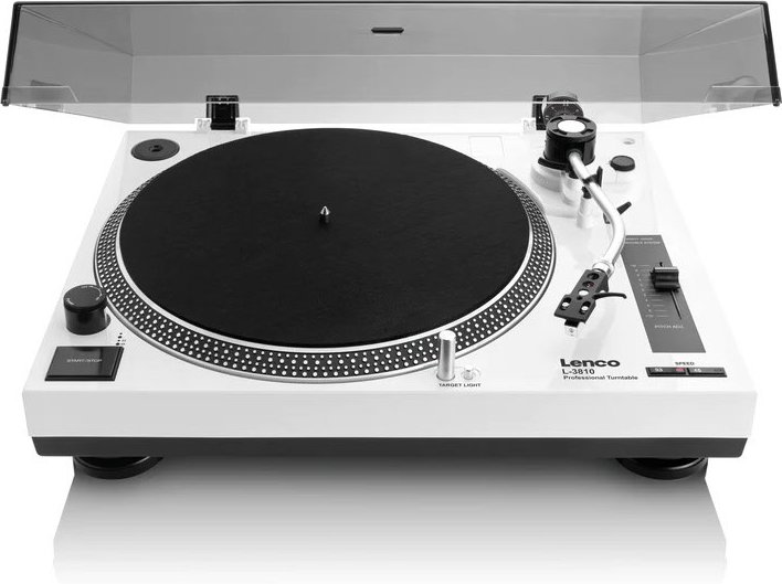 L-3810WH Plattenspieler mit USB-Anschluss weiß