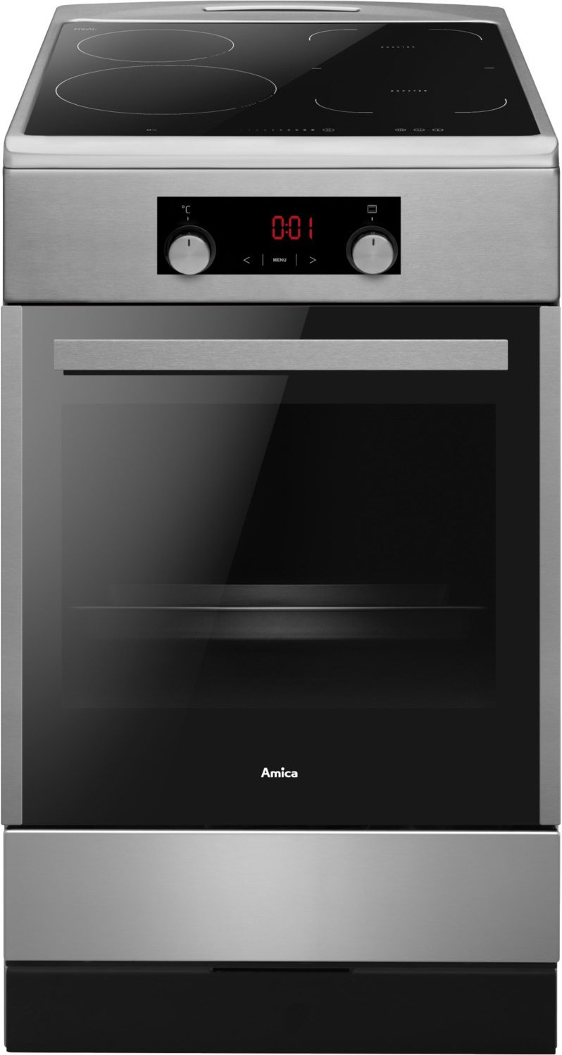 SHI 905 150 E Stand-Elektroherd mit Induktionsfeld edelstahl