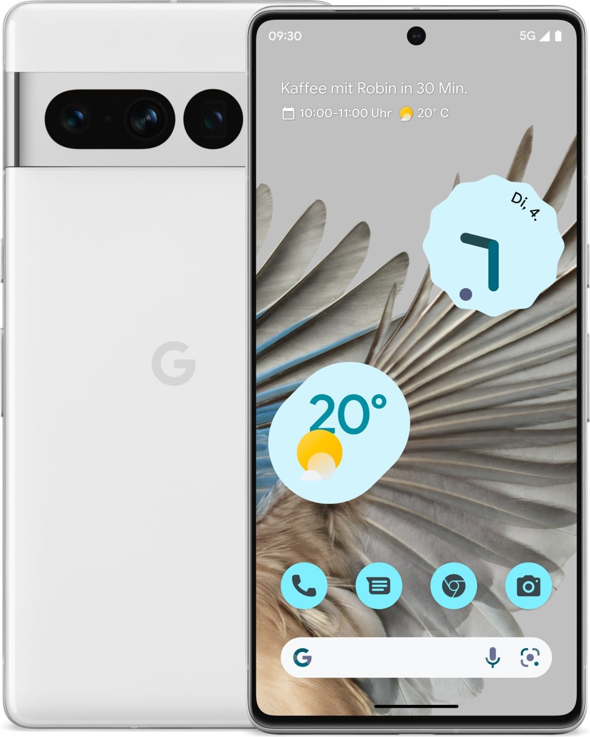 Thumbnail - Pixel 7 Pro (128GB) Smartphone snow