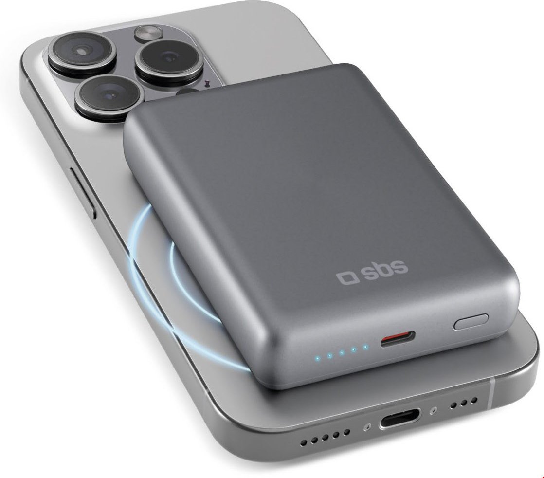 SlimMag (10.000mAh) Powerbank aluminium