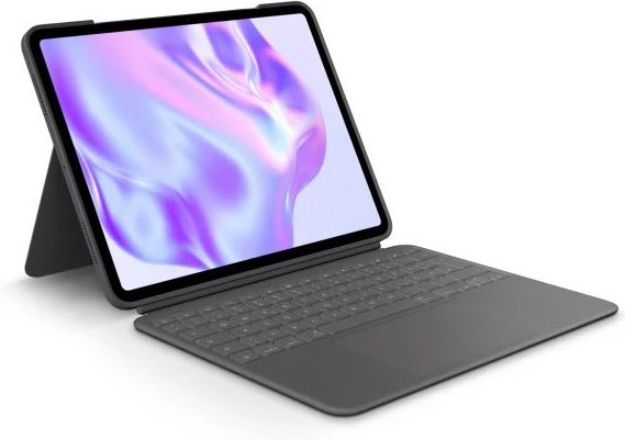 Combo Touch (DE) Tablet-Tastatur für iPad Pro 13" (M4) grafit
