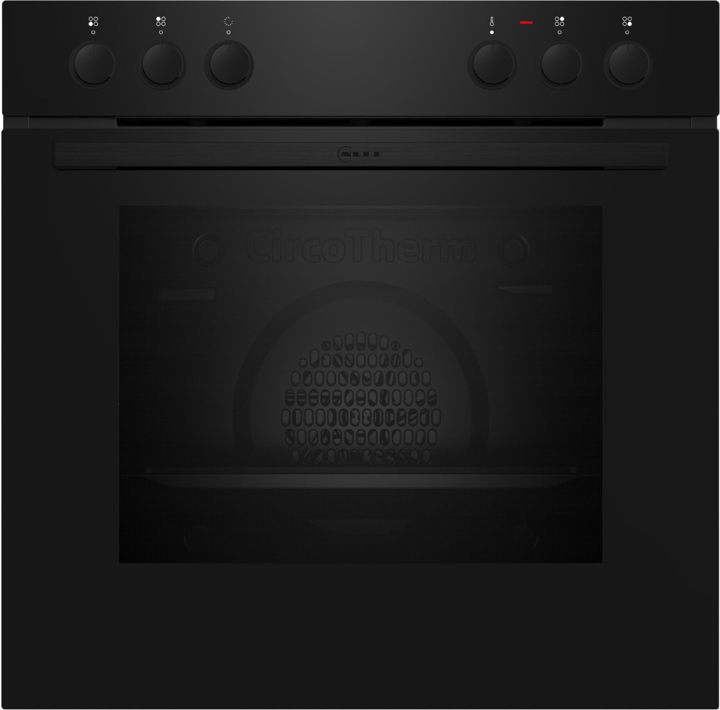 E1DCA0AK3 Einbau Elektro-Herd schwarz