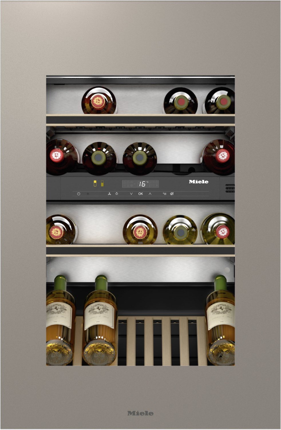 KWT 6422 iG-1 Einbau Weintemperierschränke pearlbeige