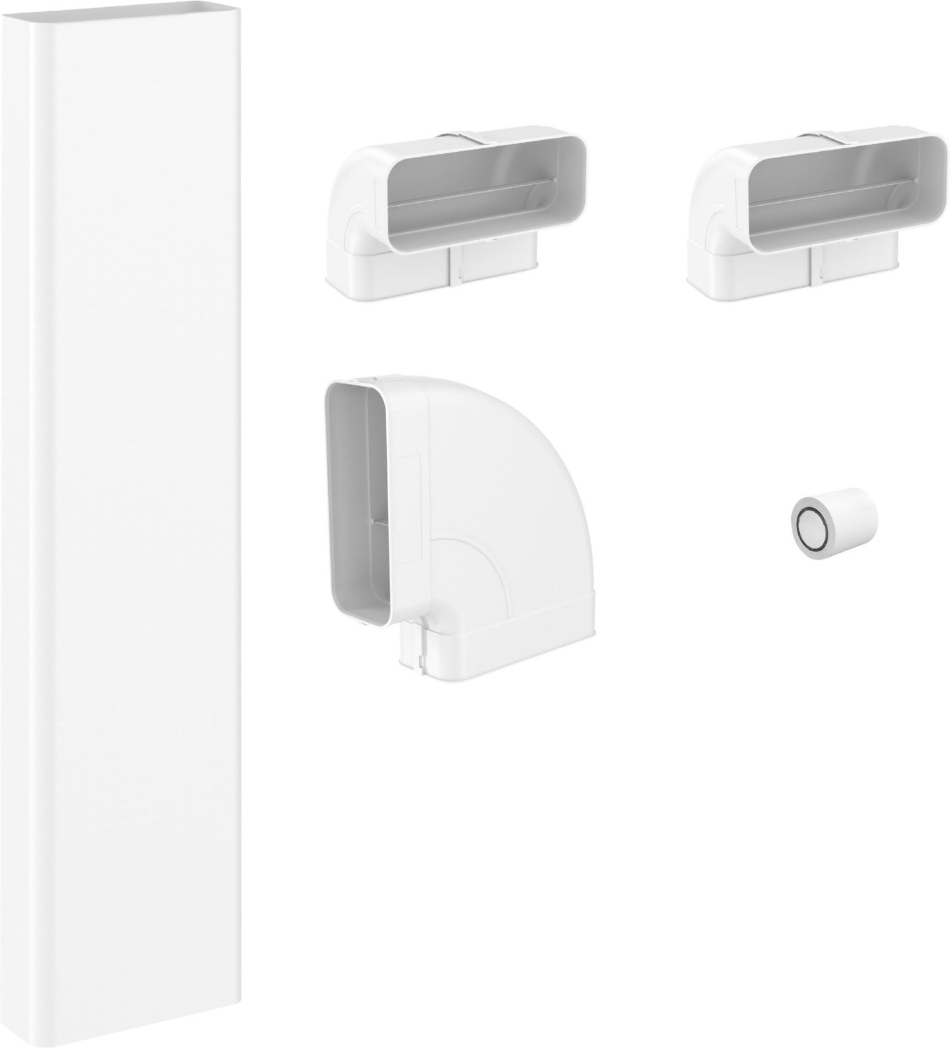 DFKS Flachkanal-Set Abluft Dunstabzugshauben-Zubehör