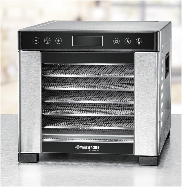 DA 650 Dörrautomat edelstahl/schwarz