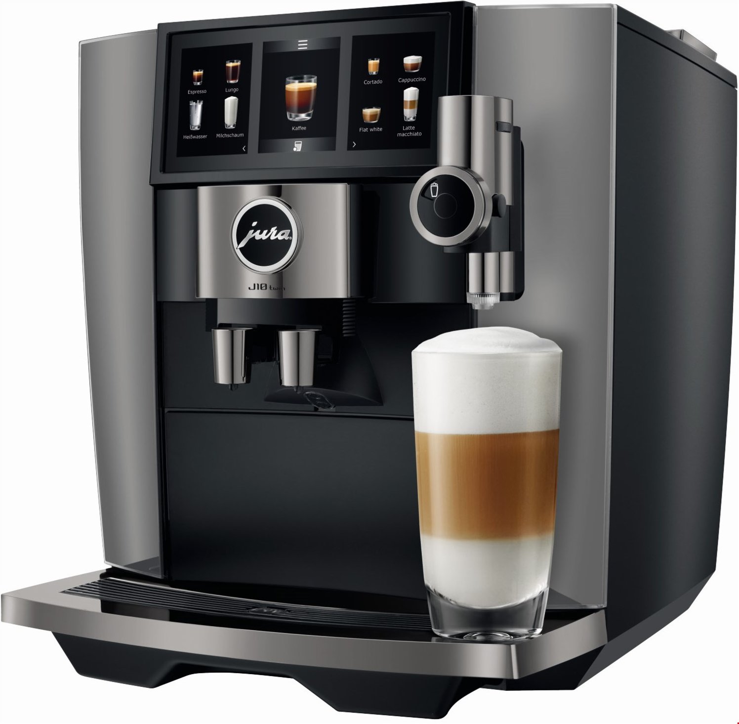 J10 twin Kaffee-Vollautomat Diamond Onyx (EA)