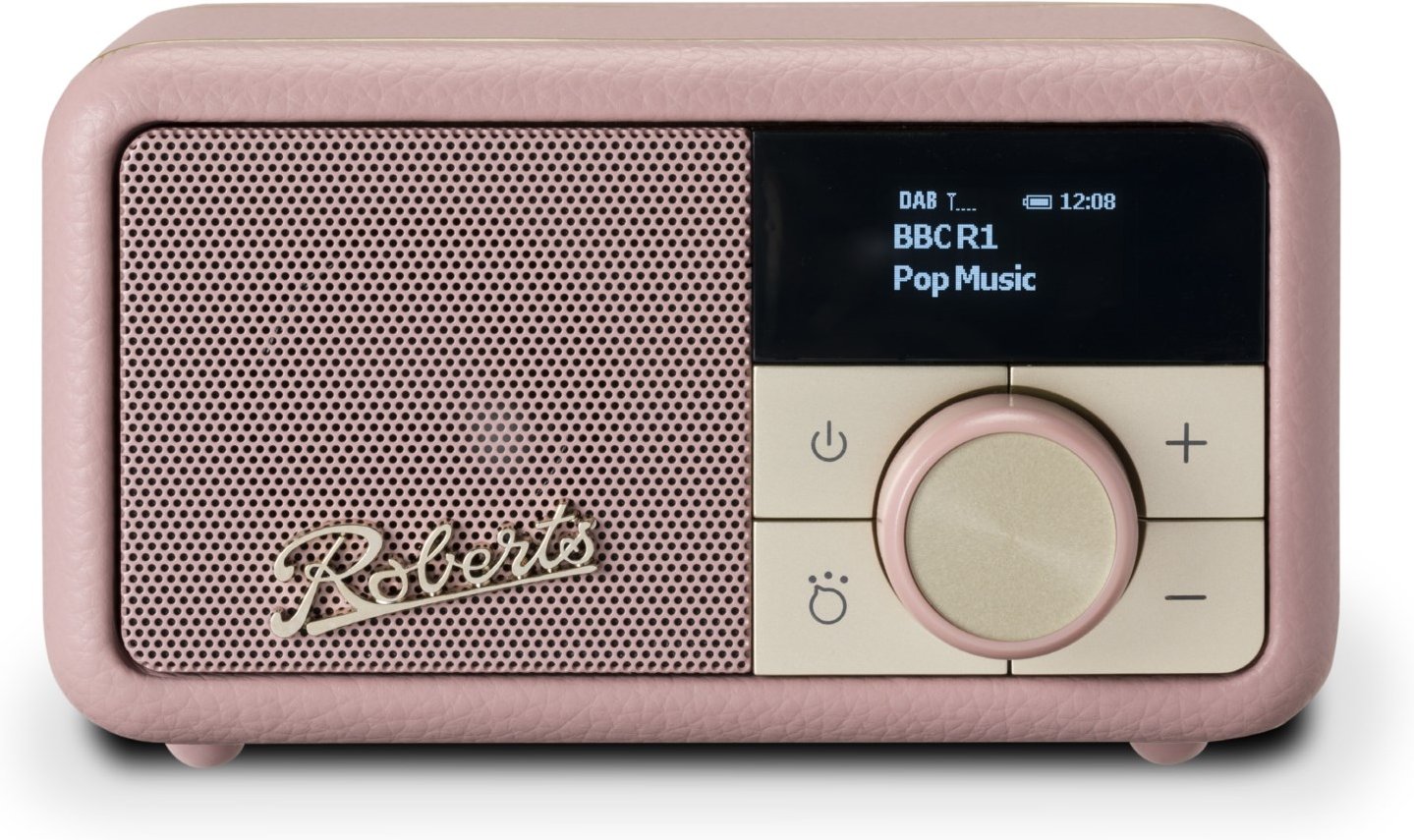 Revival Petite Kofferradio dusky pink