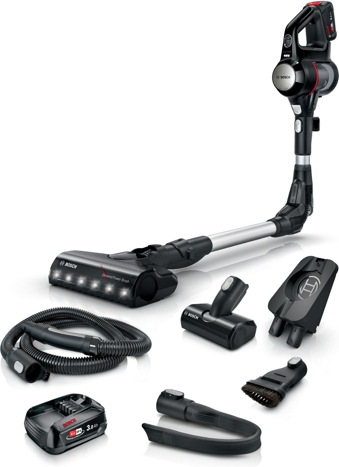 BCS712E Akku-Stielstaubsauger schwarz