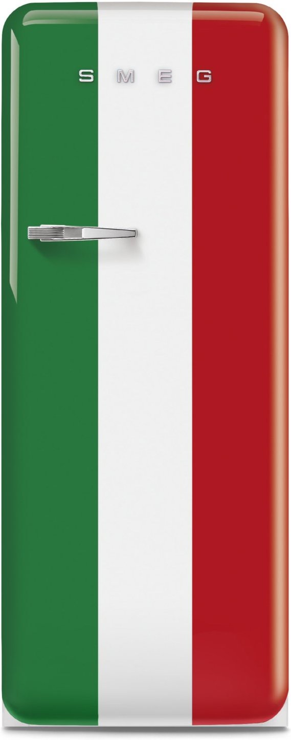 FAB28RDIT6 Standkühlschrank mit Gefrierfach italian flag
