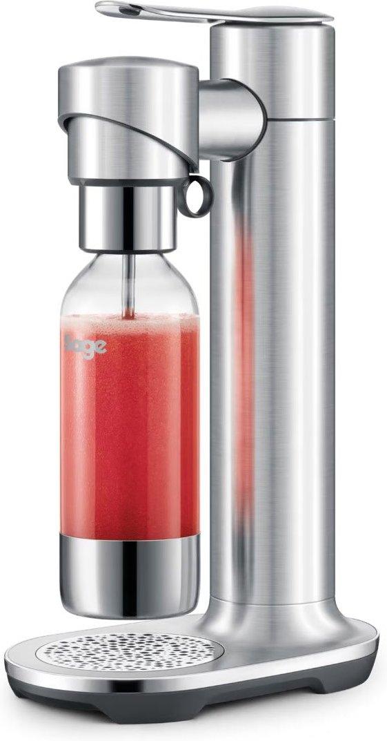 the InFizz Fusion Trinkwasser-Sprudler brushed stainless steel