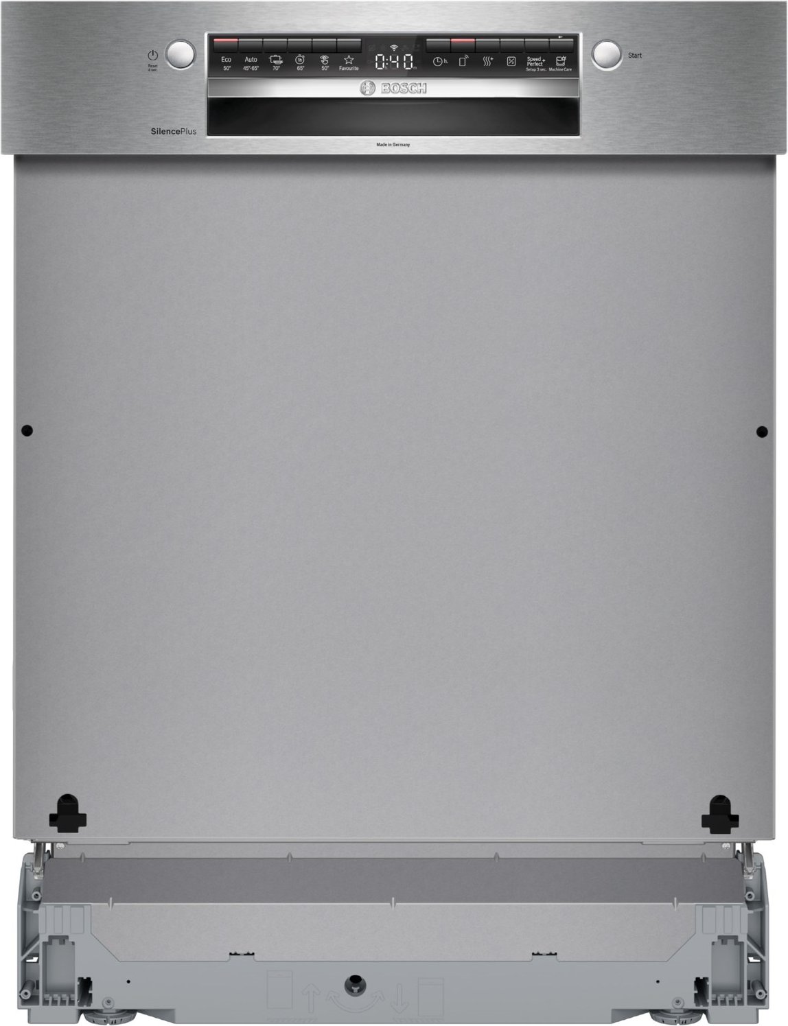 SMI4HAS07E Teilintegrierter Einbau-Geschirrspüler 60 cm edelstahl