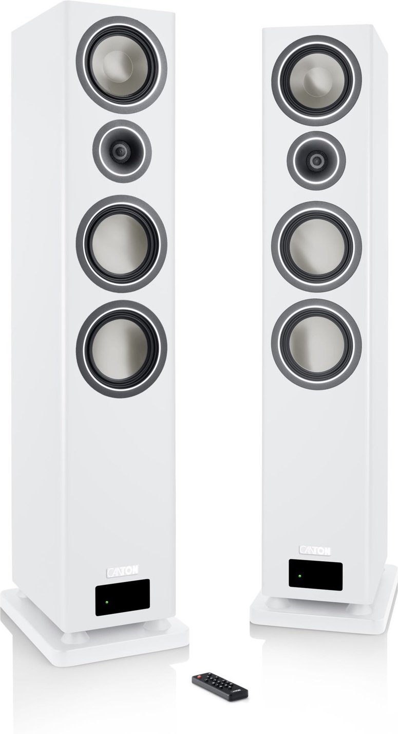 Smart Townus 8 /Paar Standlautsprecher weiß seidenmatt