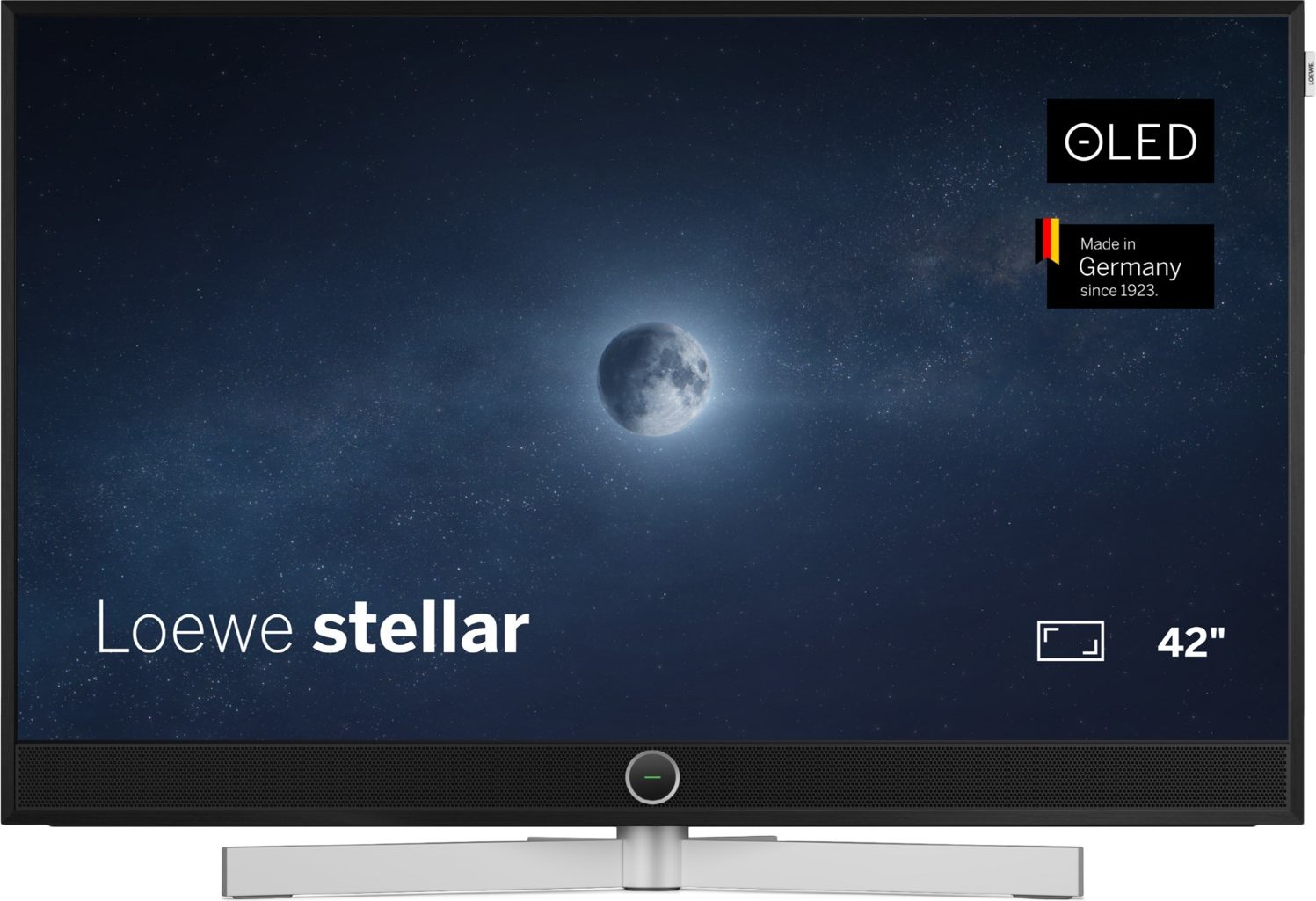 stellar 42 dr+ (VIDAA OS) 106 cm (42") OLED-TV alu black/lava