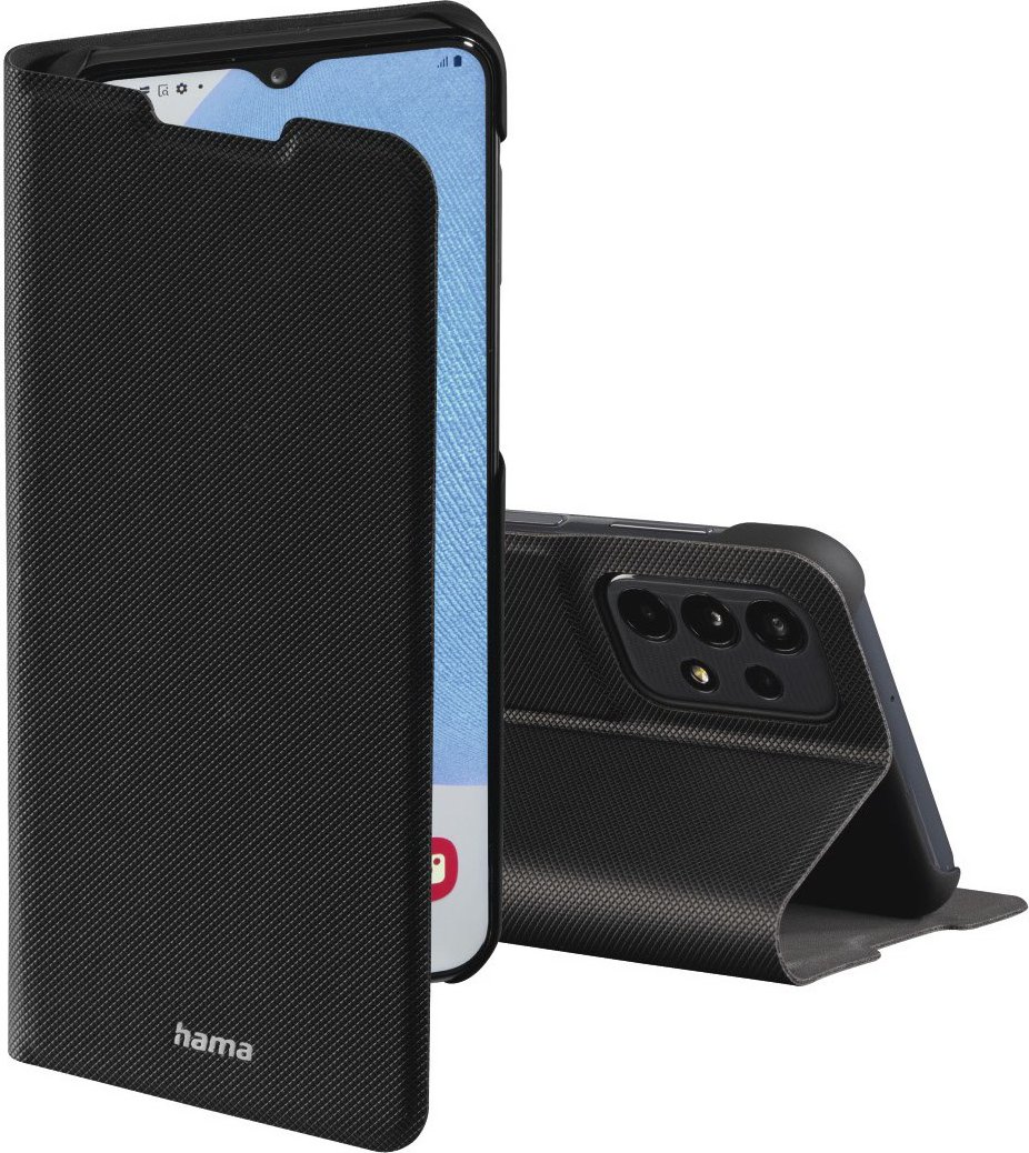 Booklet Slim Pro für Galaxy A23 4G/5G schwarz