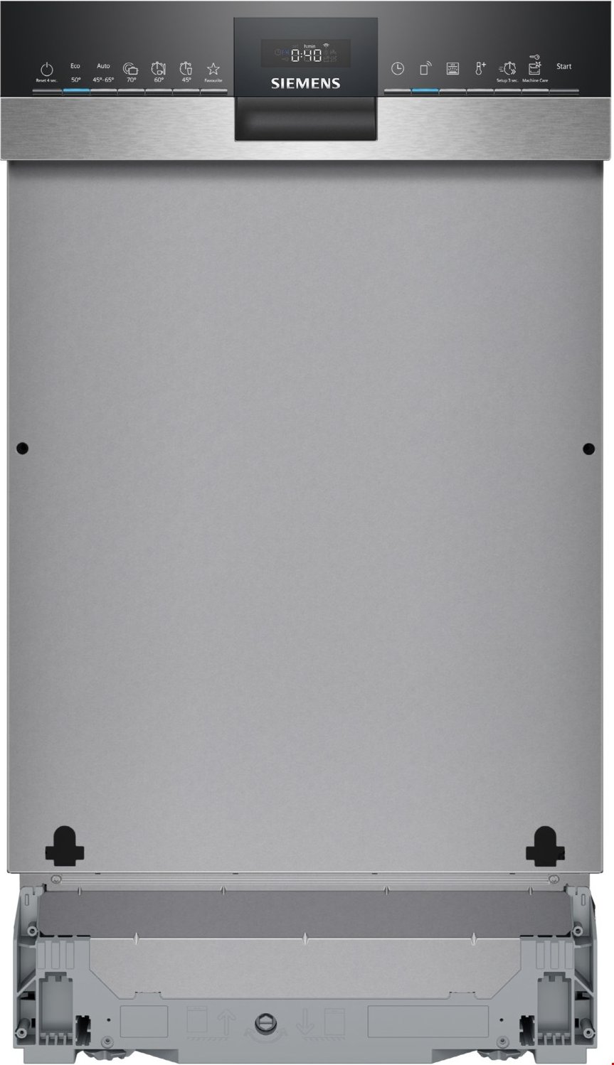 SR53ES25KE Einbau-Geschirrspüler teilintegriert 45 cm edelstahl