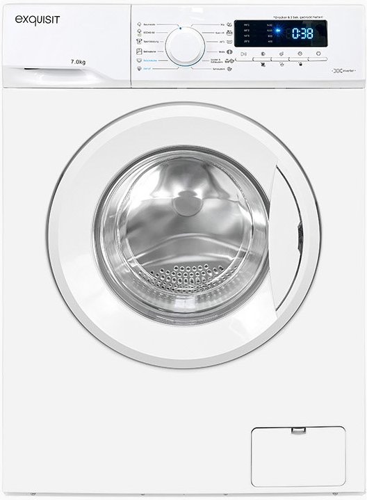 WA7014-020 Stand-Waschmaschine-Frontlader weiß, 7 kg, 1400 U/min, 76 dBA