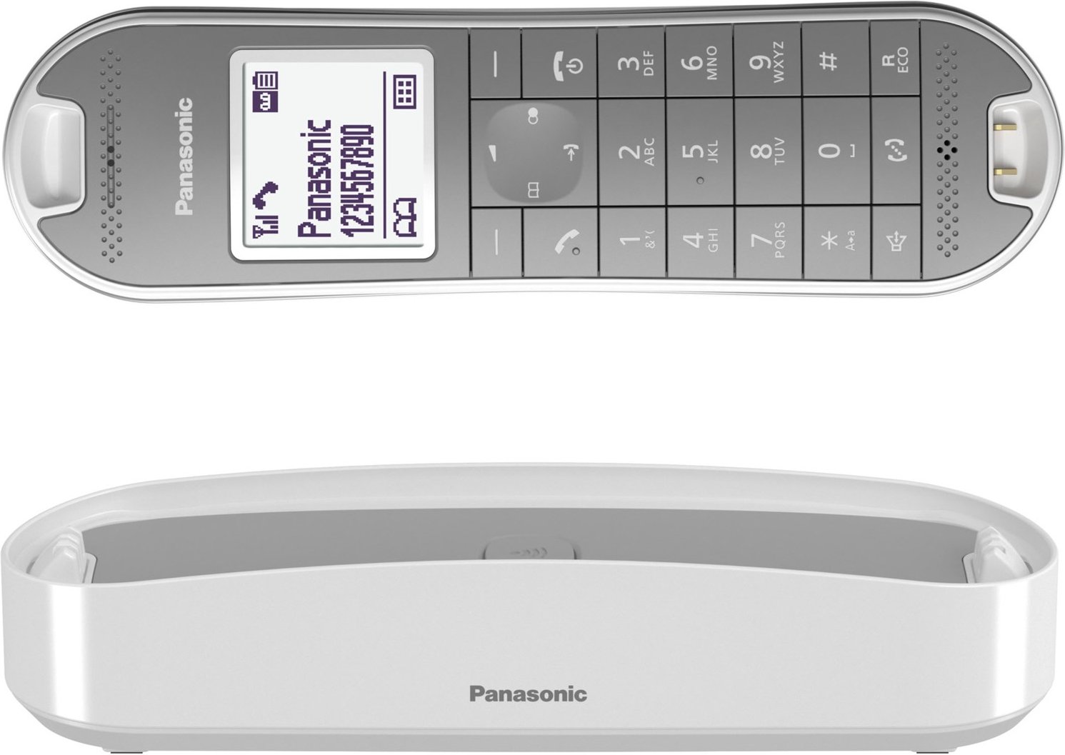 KX-TGK320GW Schnurlostelefon mit Anrufbeantworter weiß