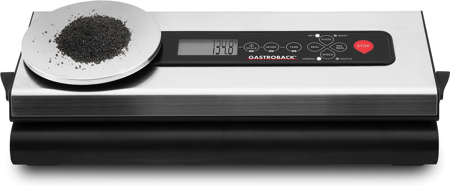 Design Vakuumierer Advanced Scale silber/schwarz