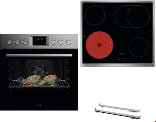 FHHS25M11 Herdset bestehend aus OU5PE40SM+TA64RA07XB+TR1LV edelstahl/schwarz