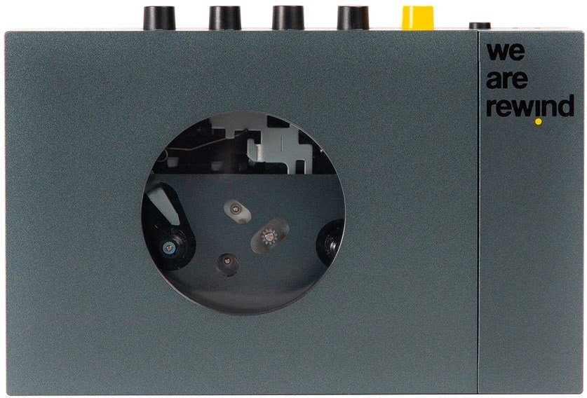 Keith Kassettenspieler-/Rekorder mit Bluetooth grau