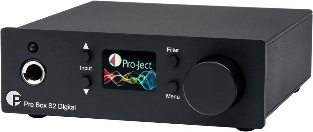 Pre Box S2 Digital Edition 23 Vorverstärker mit DAC-Modul schwarz