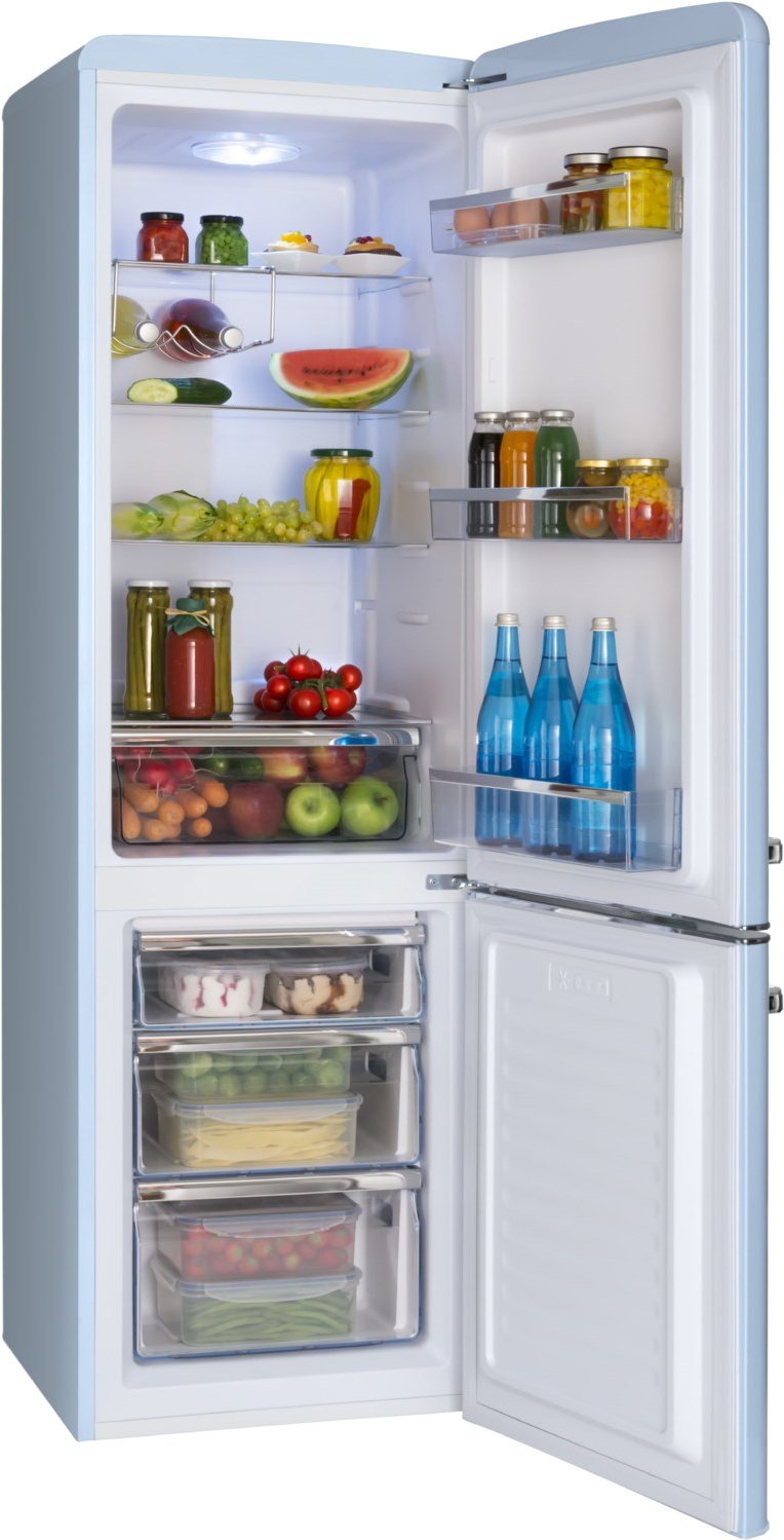 KGCR 387 100 L Kühl-Gefrier-Kombination hellblau