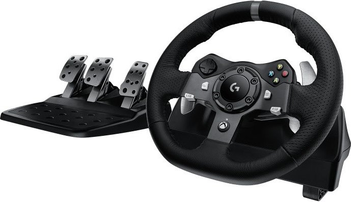 G920 Driving Force Lenkrad mit Pedalen schwarz
