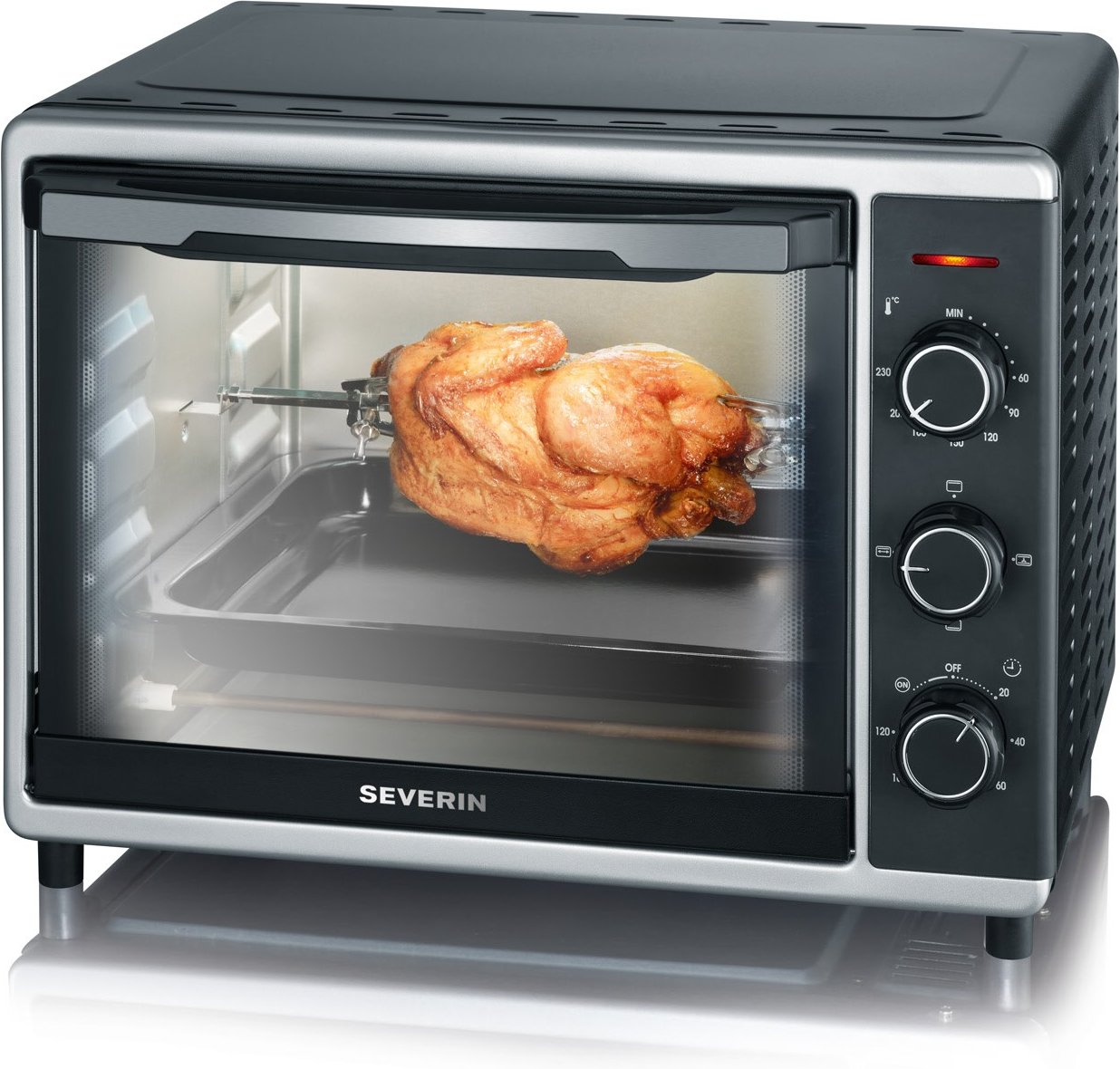 TO 2056 Mini-Backofen schwarz