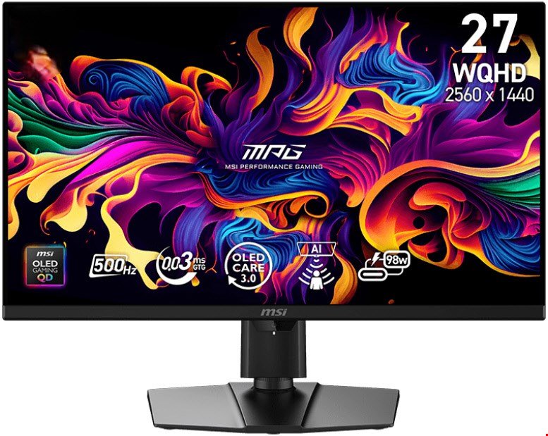MPG 271QRDE QD-OLED X50 67 cm (27") Gaming OLED-Monitor schwarz