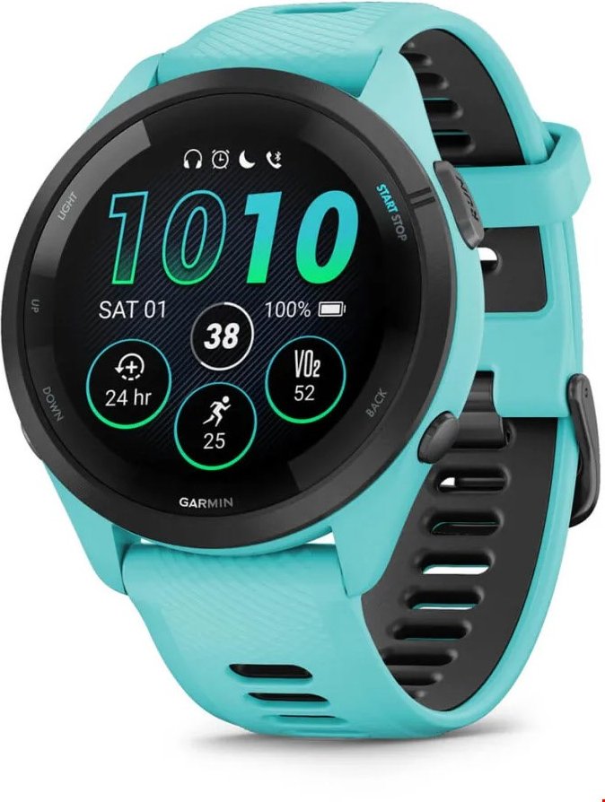 Forerunner 265 (46mm) Sportuhr türkisblau/schwarz