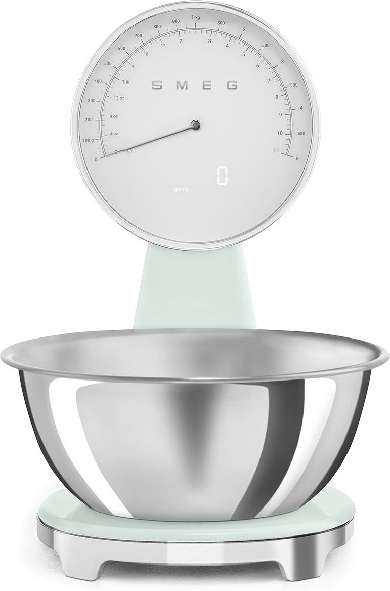 KSF01PGWW Küchenwaage mit Schüssel pastellgrün