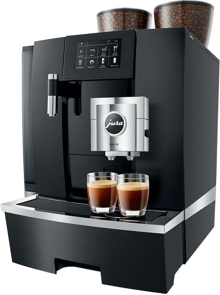 GIGA X8 Kaffee-Vollautomat Aluminium Schwarz (EB)