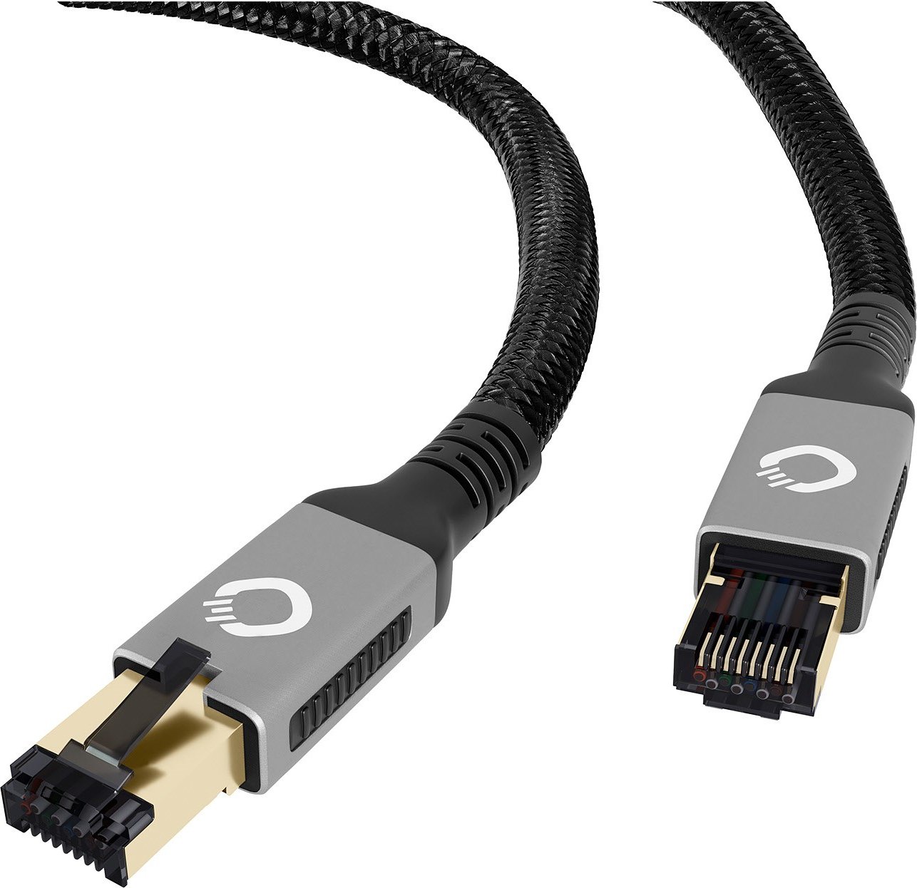 Thumbnail - Stream Primus Cat.8.1 Kabel (10m) schwarz/gold