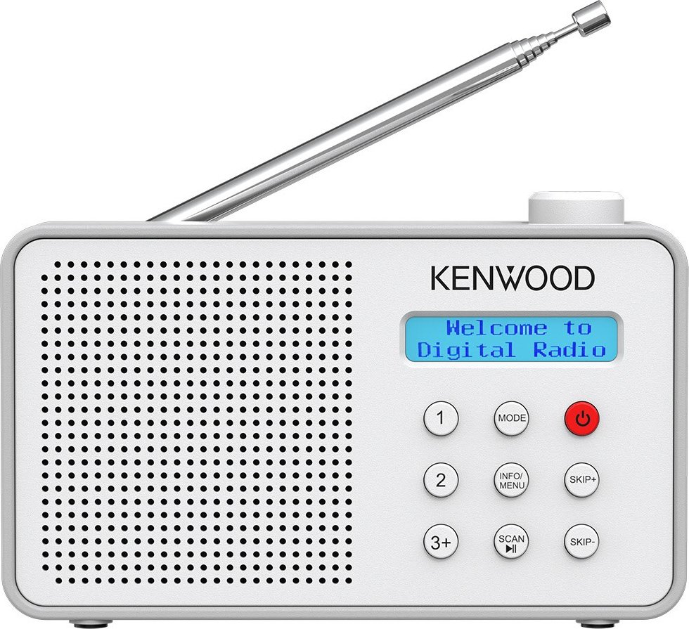 CR-M25DAB-W Kofferradio mit DAB/DAB+ weiss