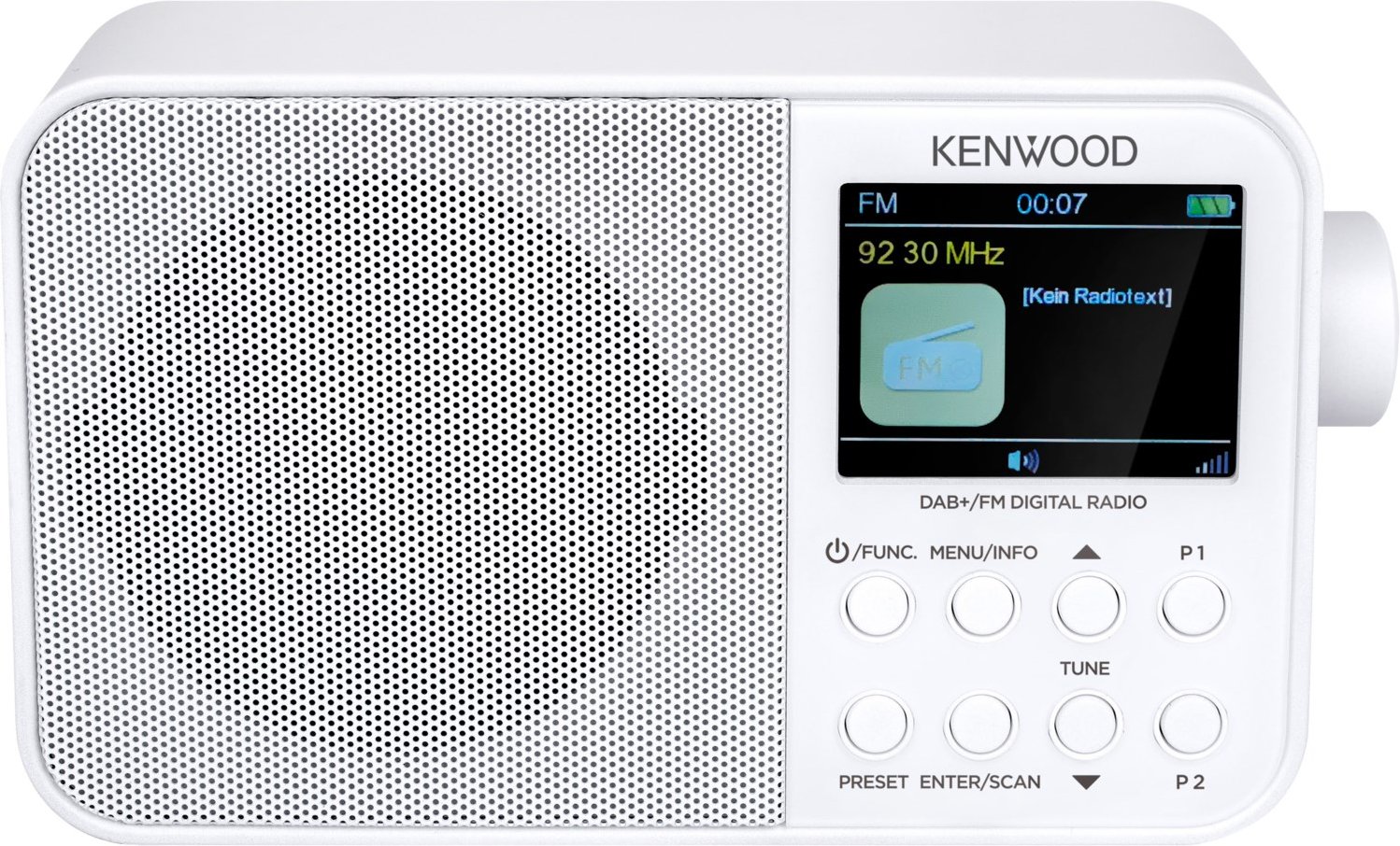 CR-M30DAB-W Heimradio weiss