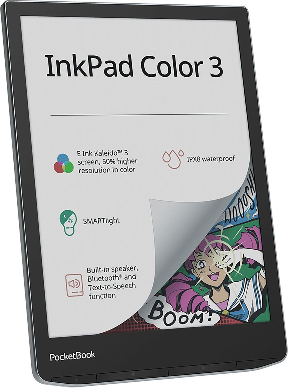 InkPad Color 3 E-Book Reader stormy sea