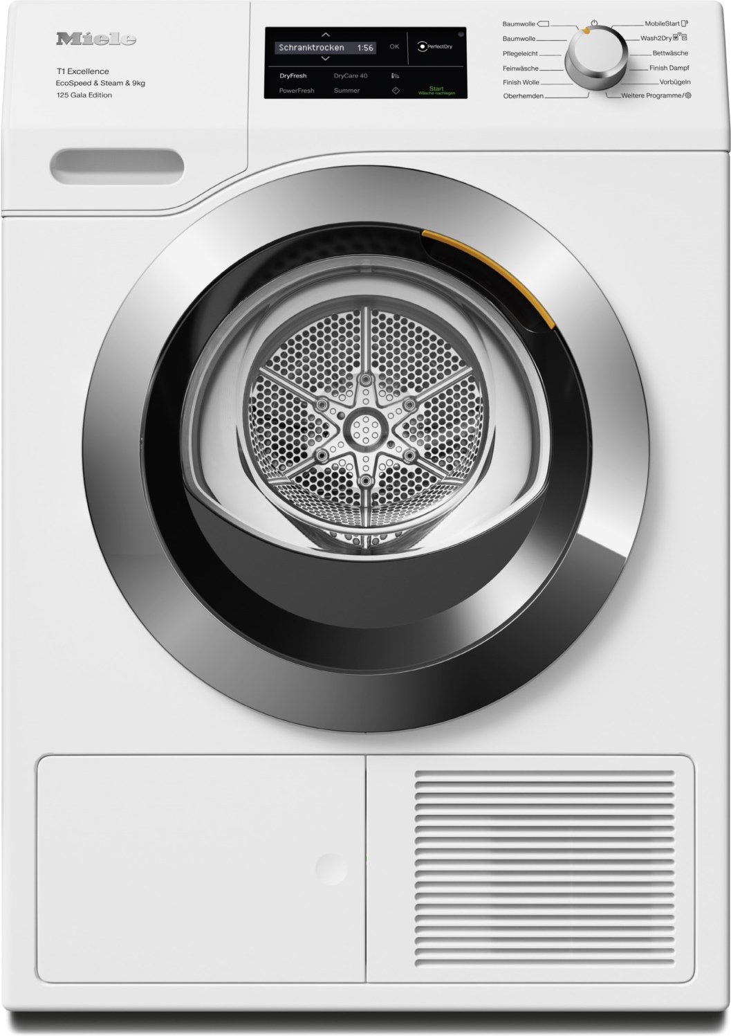 TEL 695 WP 125 Gala Edition Wärmepumpentrockner lotosweiß