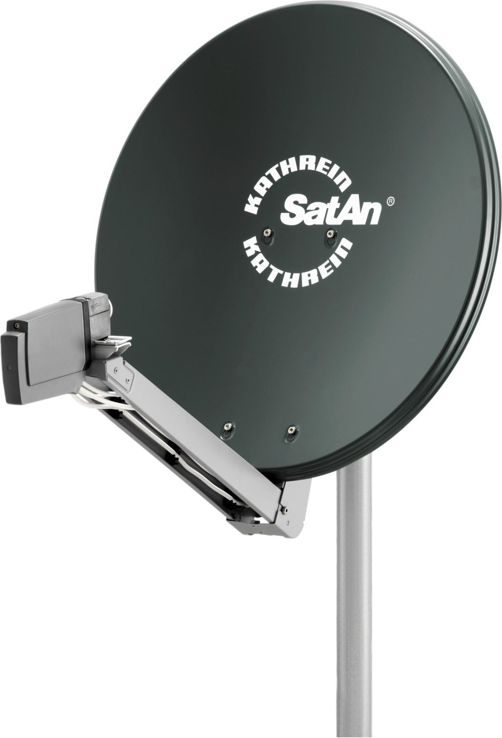 CAS 80 Satelliten-Reflektor grau