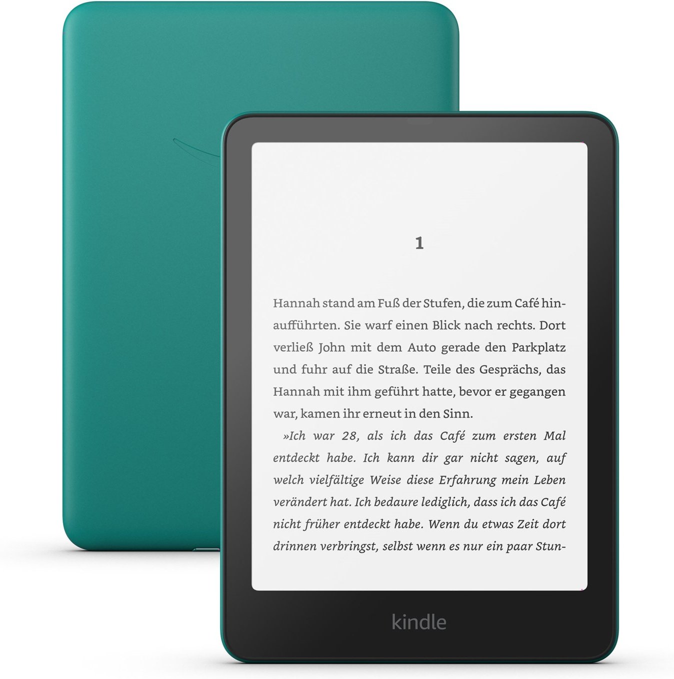 Kindle Paperwhite (16GB) E-Book Reader mit Spezialangeboten jadegrün