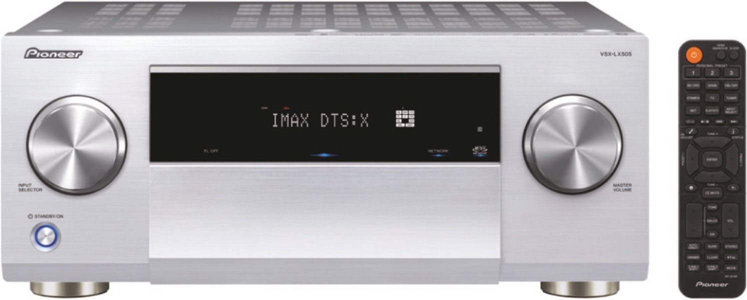 VSX-LX505 Klang Effekt Receiver silber