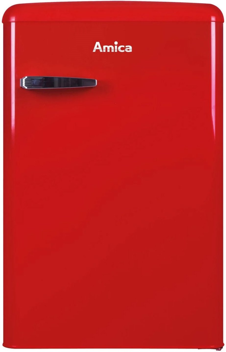 KSR 361 160 R Tischkühlschrank mit Gefrierfach rot