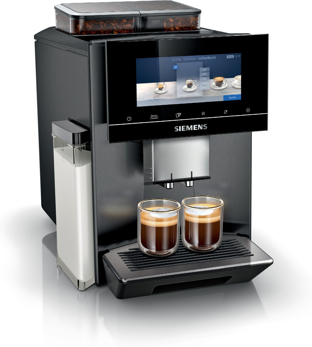 TQ907DF5 EQ900 Kaffee-Vollautomat dark inox