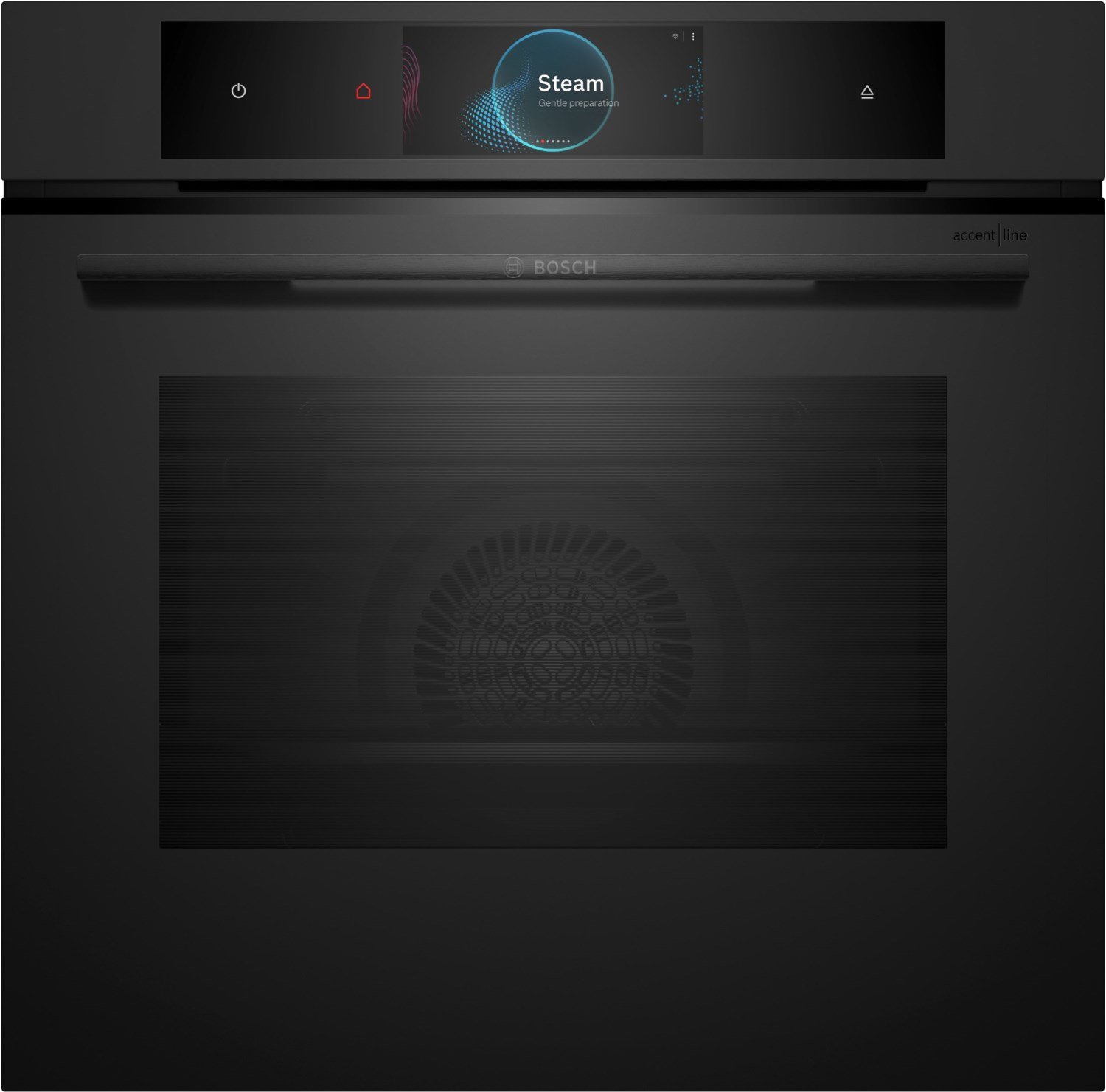 HSG938EM1 Elektro-Backofen mit Dampfgarer mattschwarz