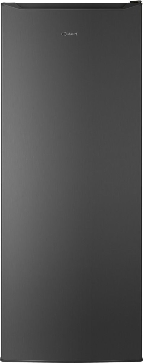 VS 7363 Standkühlschrank dunkle edelstahl-optik