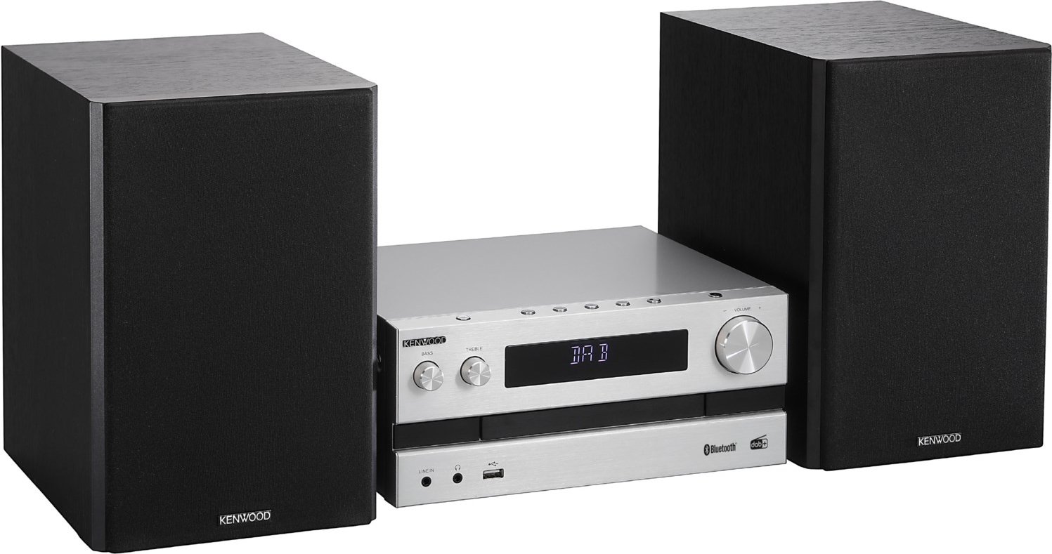 M-918DAB Mini-System silber/schwarz