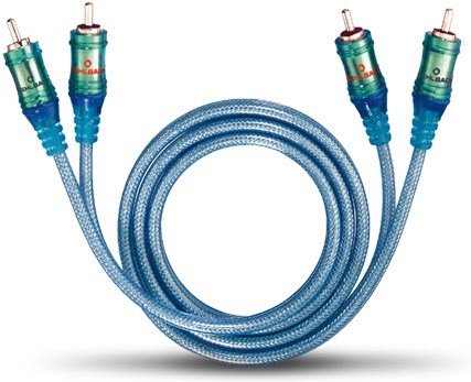 NF Set (2m) Cinchkabel eisblau
